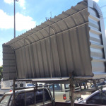 กันสาด  - ปากน้ำผ้าใบ