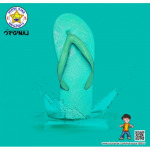 รองเท้าตรามาดาว สีเขียว - โรงงานผลิตรองเท้าแตะ บูลย์ชัย