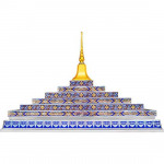 ขายยอดประดับติดลายมุกสีน้ำเงิน ลพบุรี - ชัยศิริโลงทองลพบุรี