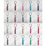 เนคไทแฟชั่น แบบซิปสำเร็จรูปลายสก็อต - ร้าน ยูเชนเน็คไท 