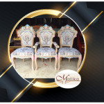 เก้าอี้หลุยส์ไม้สักแกะสลัก เชียงใหม่ - เฟอร์นิเจอร์ไม้สักแกะสลัก มัลลิกา เชียงใหม่