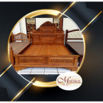 เตียงไม้สักแกะสลัก เชียงใหม่ - เฟอร์นิเจอร์ไม้สักแกะสลัก มัลลิกา เชียงใหม่