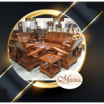 ชุดรับแขกไม้สักแกะสลัก เชียงใหม่ - เฟอร์นิเจอร์ไม้สักแกะสลัก มัลลิกา เชียงใหม่