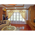 ม่านหลุยส์พาดราง - มุ้งจีบ มุ้งม้วน เหล็กดัด เหล็กยืด