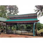 มิ่งเจริญ การช่าง โครงหลังคาเหล็ก ชุมพร