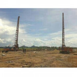 ตอกเสาเข็มด้วยปั้นจั่น - ห้างหุ้นส่วนจำกัด เคเอ็นไพลิ่ง 