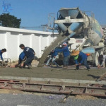 รับเทพื้นคอนกรีต ปทุมธานี - วันชัยรวมช่าง 2518 รับเหมาเทพื้นถนน