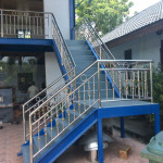ราวบันไดสแตนเลส - ร้าน ดี ดี สแตนเลส ระยอง 