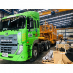 รถเทรลเลอร์โลวเบทรับจ้าง - เช่ารถเครน บริษัท รังสิตเครน จำกัด
