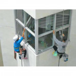 เช็ดกระจกอาคารสูง - พีดี อินโนเวชั่น รีโนเวท