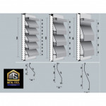 แผ่นบานเกล็ดระบายอากาศเมทัลชีท ราคาโรงงาน - ผลิต ขายส่ง แผ่นฝ้าพียูโฟม สุราษฎร์ธานี