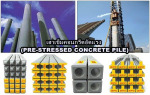 เสาเข็มคอนกรีตอัดแรง (PRE-STRESSED CONCRETE PILE) - บริษัท เบสท์-แพค คอนกรีต จำกัด