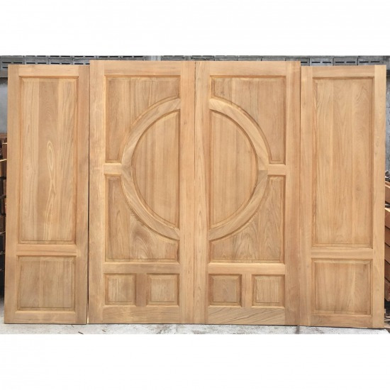 ประตูไม้สักบานคู่ บางโพ ประตูไม้สักบานคู่ 