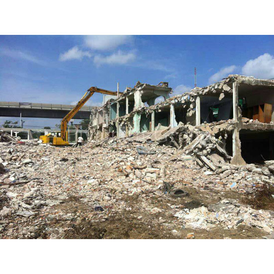 ทุบตึก รื้ออาคาร ทุบตึก  รื้ออาคาร  รับรื้อถอน 