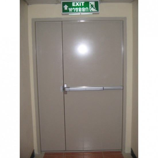 ติดตั้งประตูหนีไฟอาคาร ติดตั้งประตูหนีไฟคอนโด 