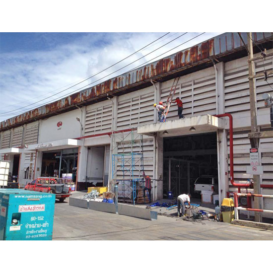 ติดตั้งรางน้ำฝน