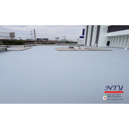 รับติดตั้งระบบสีพื้น กันซึมดาดฟ้า รับติดตั้งระบบสีพื้น กันซึมดาดฟ้า  กันซึม  งานพื้นกันซึม 