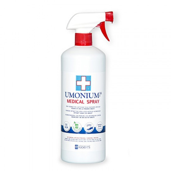 ขายส่งสเปรย์น้ำยาฆ่าเชื้อบนพื้นผิววัสดุ UMONIUM38 Medical spray  ขายส่งสเปรย์น้ำยาฆ่าเชื้อบนพื้นผิววัสดุ  UMONIUM38 Medical spray  UMONIUM38 ราคา  UMONIUM Medical SPRAY ราคา  ยูโมเนียม 38 ราคา 